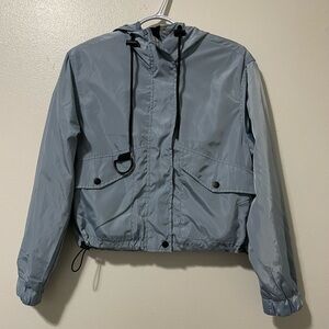 New Look Cropped Raincoat